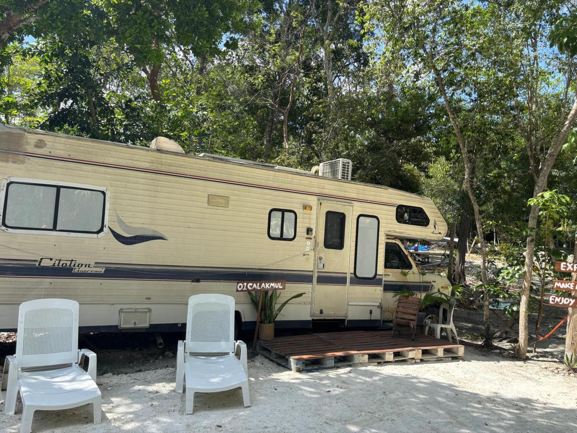 Momotoh Camper Xpujil Exterior foto